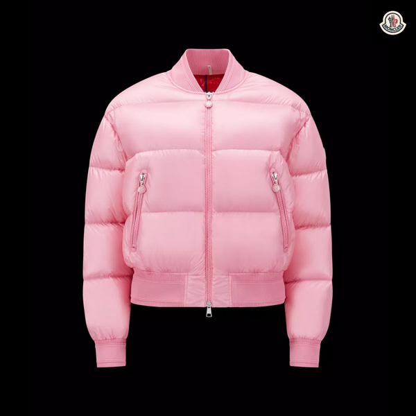 [해외]몽클레어 Merlat 메를랏 다운 몽클레르 봄버 재킷 (핑크/블랙)